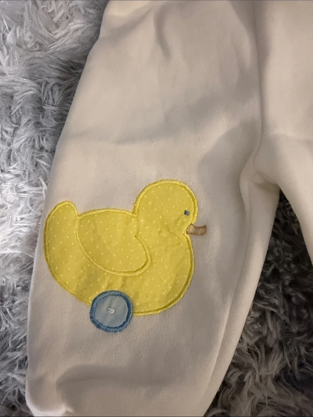 Baby sweatshirt and sweatpant outfit